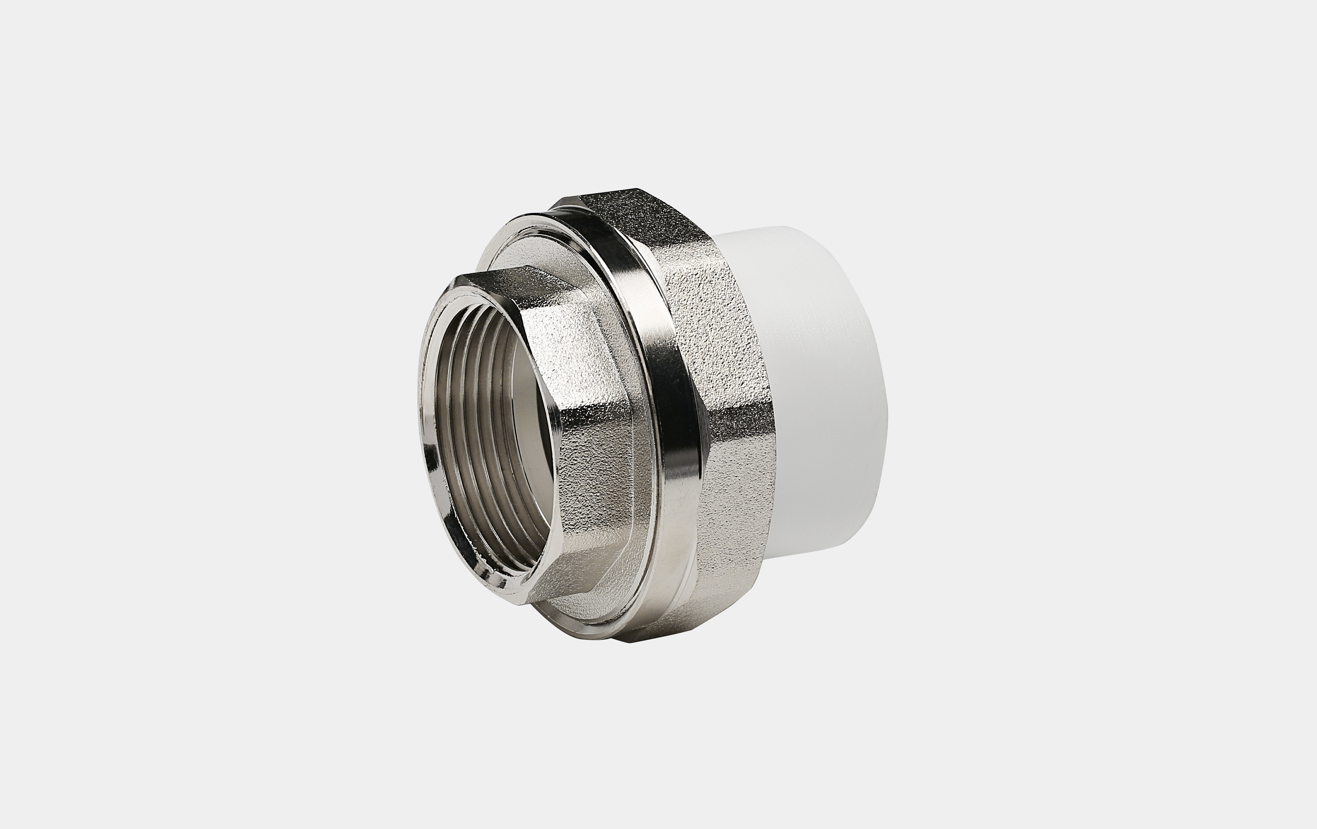 PP-R американка муфтовая ВР D40-1 1/4" усиленная КОНТУР PP-R американка муфтовая ВР D40-1 1/4" усиленная КОНТУР