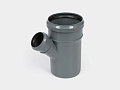 PP тройник канализационный D110х50/45° СТАНДАРТ