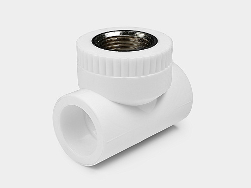 PP-R тройник комбинированный ВР D32-1/2&amp;quot; КОНТУР
