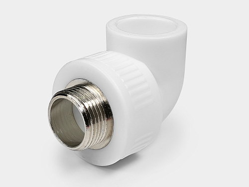 PP-R угольник комбинированный НР D32-3/4&amp;quot; КОНТУР