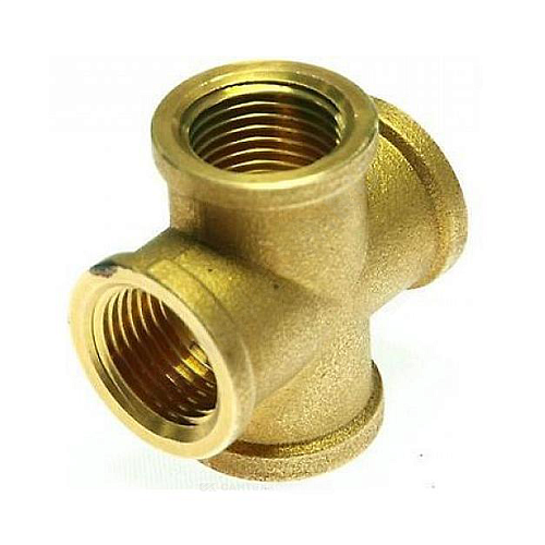 Крест латунь Ду 15 (1/2&amp;quot;) ВР/ВР Цветлит ZW50041