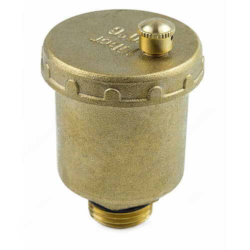 Воздухоотводчик автоматический латунь 5003 Ду 15 Ру10 G1/2&amp;quot; НР прямой Aquasfera 5003-01