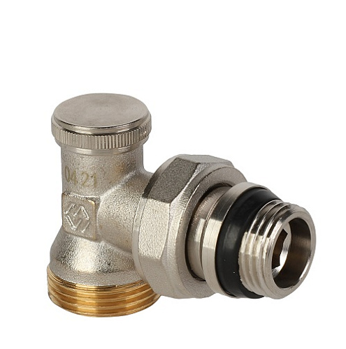 MVI Клапан настроечный угловой с кольцом MVI 1/2&amp;quot; с выходом под евроконус