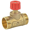 Клапан запорный ручной латунь CDT Ду 50 G2 1/4&amp;quot; A Ру16 НР Kvs=16м3/ч без ниппелей Danfoss 003Z7702