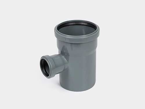 PP тройник канализационный D110х50/90° СТАНДАРТ КОНТУР