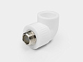 PP-R угольник комбинированный НР D20-3/4&amp;quot; КОНТУР