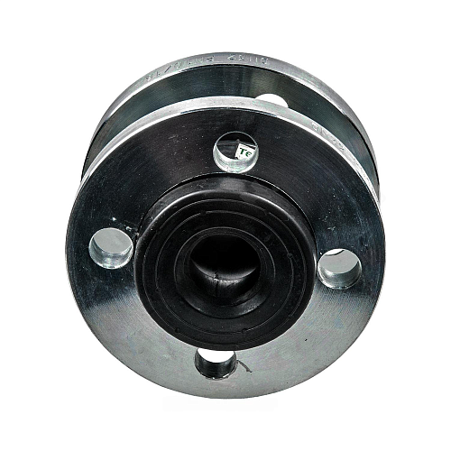 Компенсатор резиновый антивибрационный EPDM DI7240N Ду 40 Ру10/16 фл L=95мм Tecofi DI7240N-0040 сжатие/растяжение 10 мм/6 мм