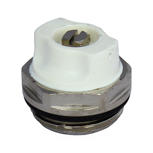 Кран Маевского латунь R90 Ду 15 Ру16 G1/2&amp;quot; НР под отвертку Giacomini R90X003