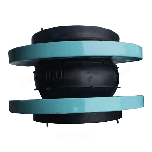 Компенсатор резиновый антивибрационный EPDM Ду 250 Ру16 фл с эпоксидным покрытием L=230мм сжатие/растяжение 30 мм/14 мм RMCX