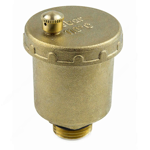 Воздухоотводчик автоматический латунь 5003 Ду 15 Ру10 G1/2&amp;quot; НР прямой Aquasfera 5003-01