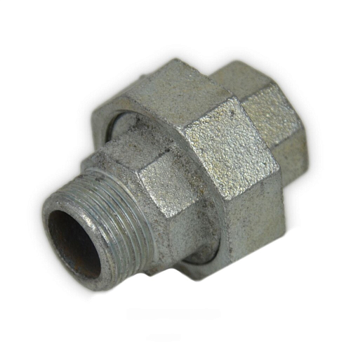 Соединитель прямой американка чугун оц Ду 15 (1/2&amp;quot;) ВР/НР Fittex