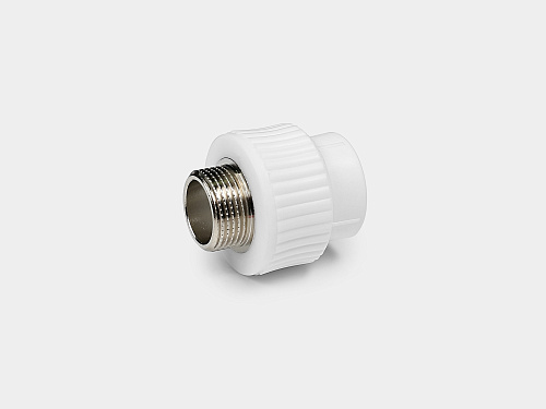 PP-R муфта комбинированная НР D25-1&amp;quot; КОНТУР