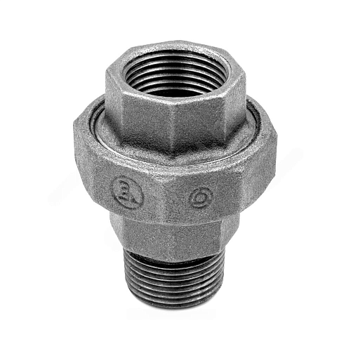 Соединитель прямой американка чугун Ду 32 (1 1/4&amp;quot;) ВР/НР Fittex PLUS