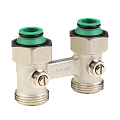 MVI Узел нижнего подключения прямой, с шаровым затвором MVI 3/4&amp;quot;*3/4&amp;quot;