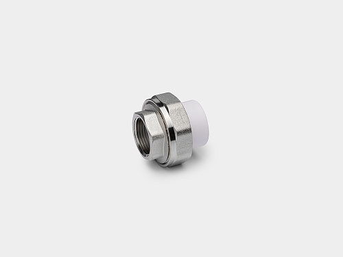 PP-R американка муфтовая ВР D25-3/4&amp;quot; усиленная КОНТУР