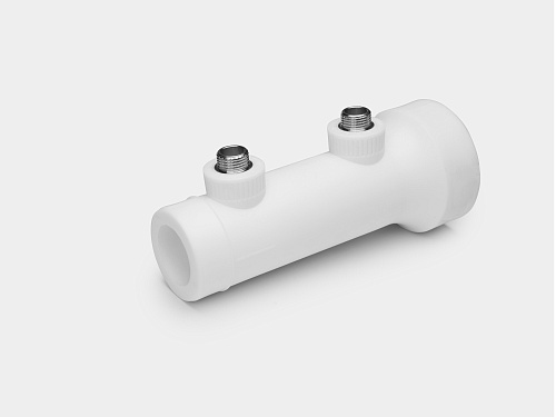 PP-R коллектор комбинированный НР D63-1/2&amp;quot;х2 КОНТУР