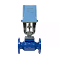 Комплект: Клапан регулирующий двухходовой Серия 100, Tmax = 150°C, PN16, корпус чугун + Электропривод DAV 1500 (макс. приводное усилие 1500Н)