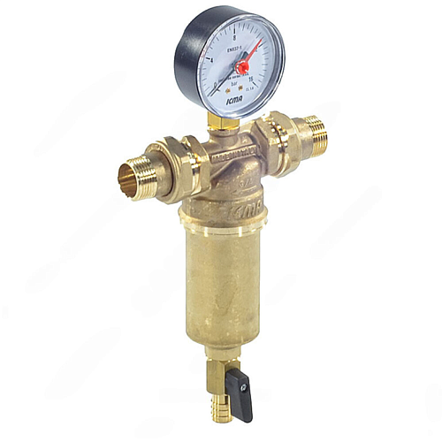 Фильтр сетчатый T-образный латунь Ду 32 Ру25 G1 1/4&amp;quot; НР 751 Icma 83751AG05