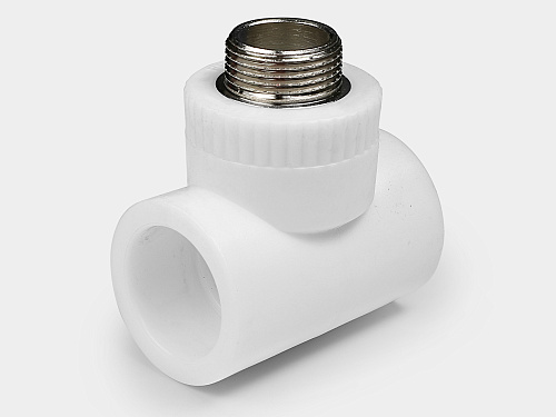 PP-R тройник комбинированный НР D32-1/2&amp;quot; КОНТУР