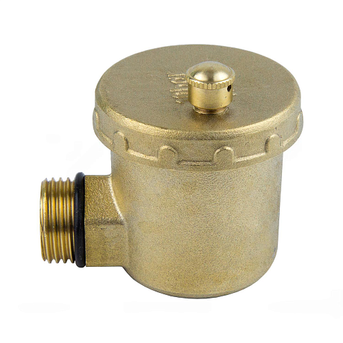 Воздухоотводчик автоматический латунь 5004 Ду 15 Ру10 G1/2&amp;quot; НР угловой Aquasfera 5004-01 .