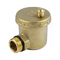 Воздухоотводчик автоматический латунь 5004 Ду 15 Ру10 G1/2&amp;quot; НР угловой Aquasfera 5004-01 .