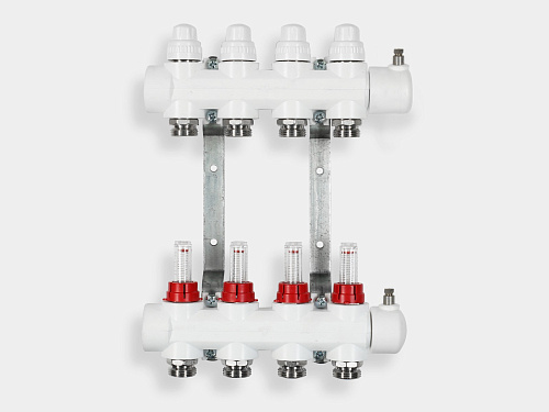 PP-R коллекторная группа D32-3/4&amp;quot;х4 КОНТУР