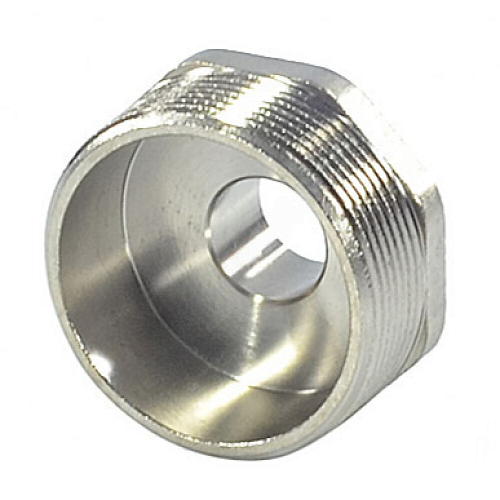 Ниппель латунь никель переходной Ду 20х50 (3/4&amp;quot;х2&amp;quot;) НР SantechSystems