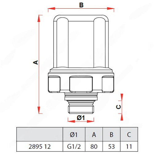 Компенсатор гидроудара Ду 15 Ру10 НР Far FA 2895 12