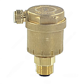 Воздухоотводчик автоматический латунь R88I Ду 10 Ру14 G3/8&amp;quot; НР прямой с запорным клапаном Giacomini R88IY002