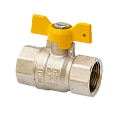 MVI Кран газовый MVI 1/2&amp;quot;внутренняя-внутренняя, бабочка