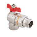 MVI Кран-американка угловой MVI 1/2&amp;quot; вн.-нар. бабочка