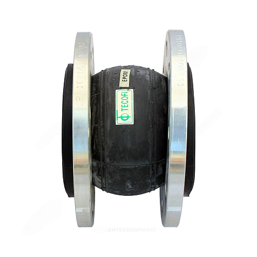 Компенсатор резиновый антивибрационный NBR DI7240NI Ду 80 Ру10/16 фл L=135мм Tecofi DI7240NI-0080