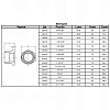 Футорка чугун оц Ду 20х15 (3/4&amp;quot;х1/2&amp;quot;) НР/ВР Fittex PLUS