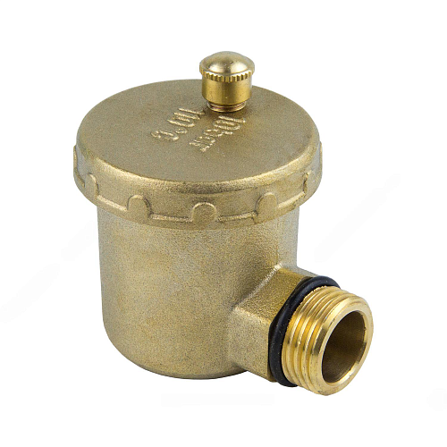 Воздухоотводчик автоматический латунь 5004 Ду 15 Ру10 G1/2&amp;quot; НР угловой Aquasfera 5004-01 .