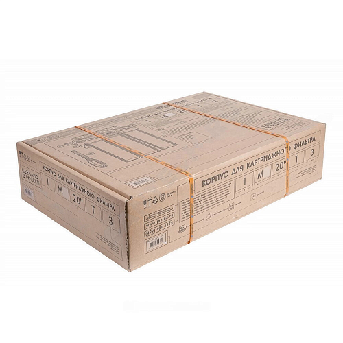 Корпус фильтра 1 М Т3 1&amp;quot; ВР Ру10 3-ст Big Blue 20&amp;quot; Джилекс 9063