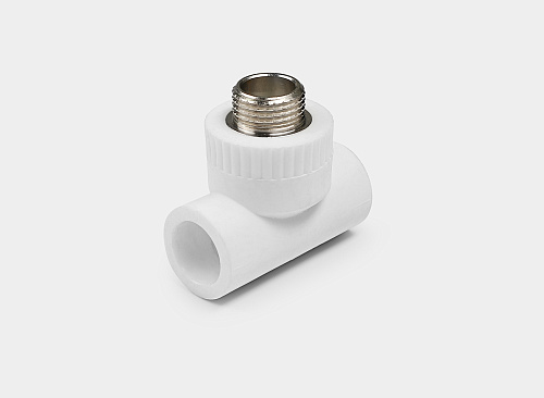 PP-R тройник комбинированный НР D20-1/2&amp;quot; КОНТУР