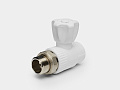PP-R кран радиаторный прямой НР D25-3/4&amp;quot; КОНТУР