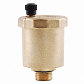 Воздухоотводчик автоматический латунь 501 Ду 15 Ру10 G1/2&amp;quot; НР прямой О-кольцо OR 0501.115