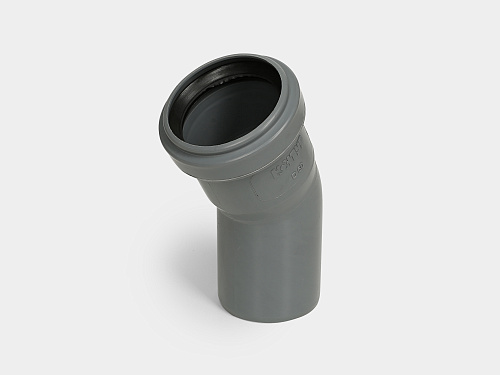 PP отвод канализационный D50х30° СТАНДАРТ Kontur
