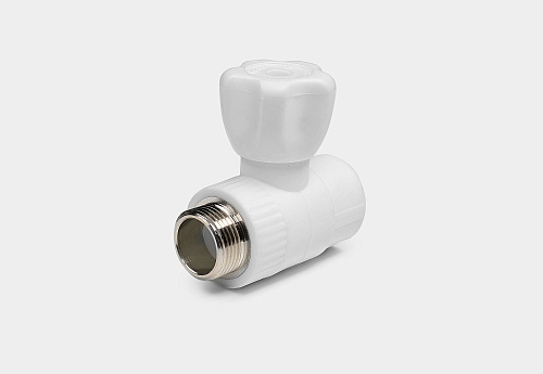 PP-R кран НР D25-3/4&amp;quot; мини КОНТУР