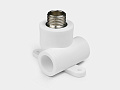 PP-R тройник комбинированный с креплением НР D20-1/2&amp;quot; КОНТУР