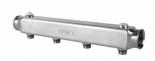 MVI Коллектор из нержавеющей стали MVI, м\ц 100мм, 1 1/4&amp;quot;x1/2&amp;quot;, 4 выхода